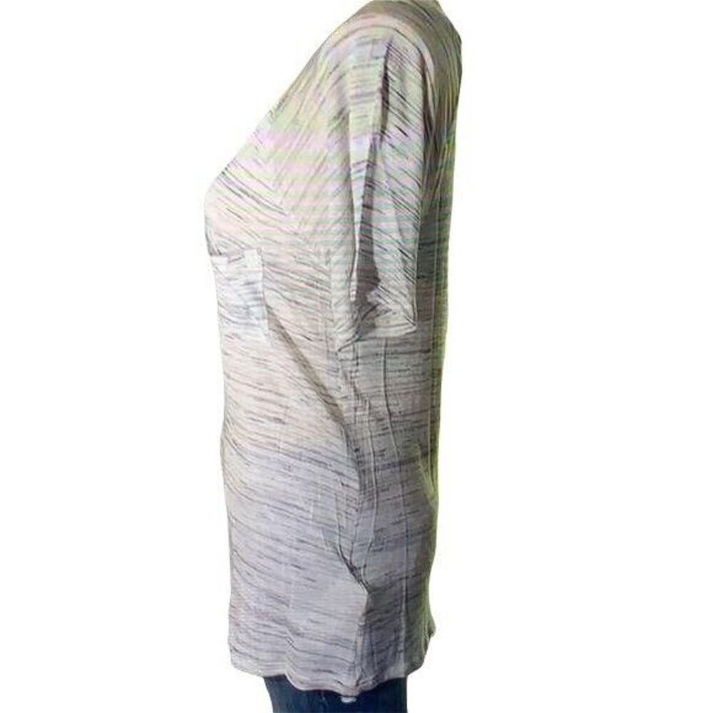 Calvin Klein Jeans Womens T Shirt Top Casual Short Sleeved Pullover Gray Medium - Picture 2 of 12